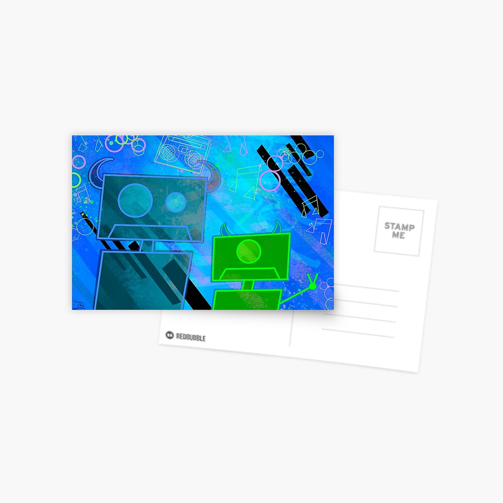 M Inc Beats Postcard