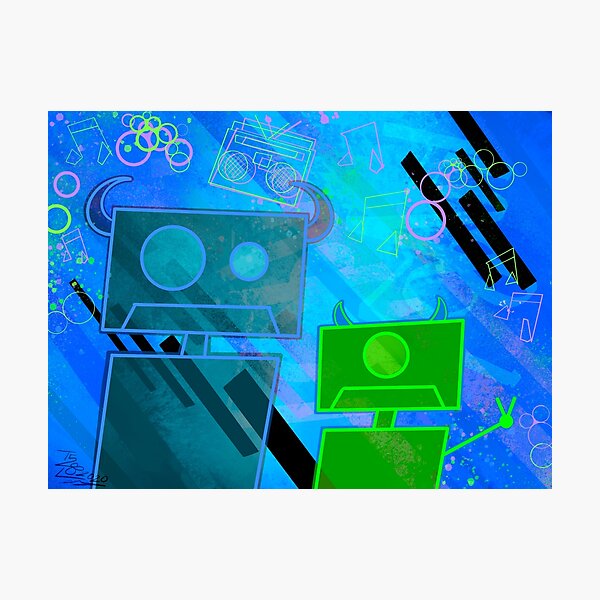 M Inc Beats Photographic Print