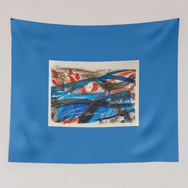 Item preview, Water and Fire Abstract designed and sold by VickyJonesArt.
