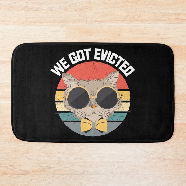 Item preview, We Got Evicted funny vintage cat for men and women designed and sold by totorino23.