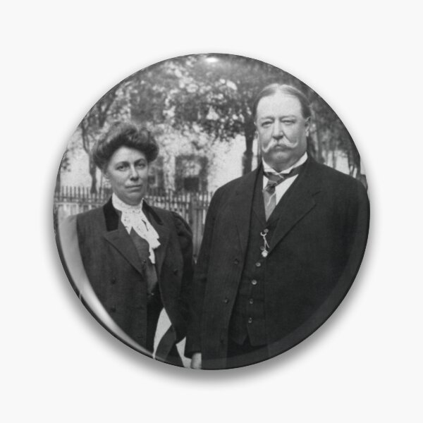 Artikelvorschau, Präsident Taft und First Lady Helen Taft – 1909 entworfen und verkauft von warishellstore.