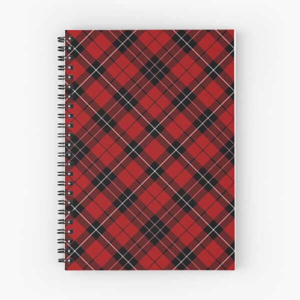 Item preview, Black & Red Cross Plaid Twill Pattern designed and sold by 89BLACK.