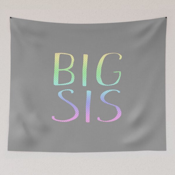 Item preview, BIG SIS Older Sister Novelty Graphic graphic designed and sold by nikkidawn74.