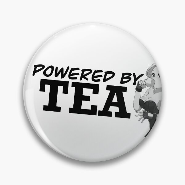 Item preview, Powered by Tea sticker designed and sold by MartinUve.