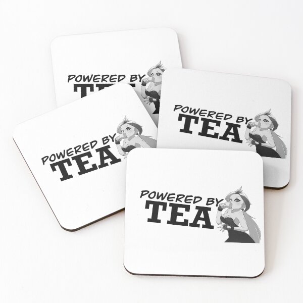 Item preview, Powered by Tea sticker designed and sold by MartinUve.