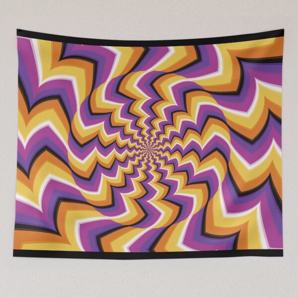 Item preview, Trippy Psychedelic  Optical Illusion Pattern designed and sold by ozumdesigns.