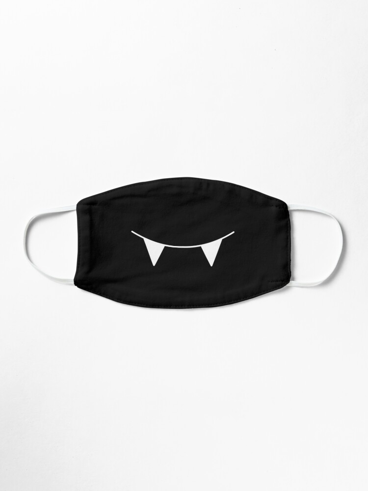 Vampire Smile Mask By Heidibunny Redbubble - how to get free vampire mask on roblox