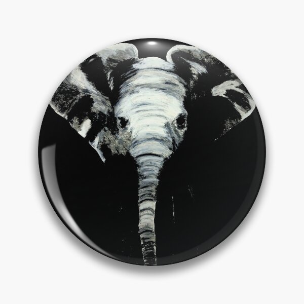 Item preview, Elephant in Oil Pastel - No background designed and sold by Aria Winchester Designs.