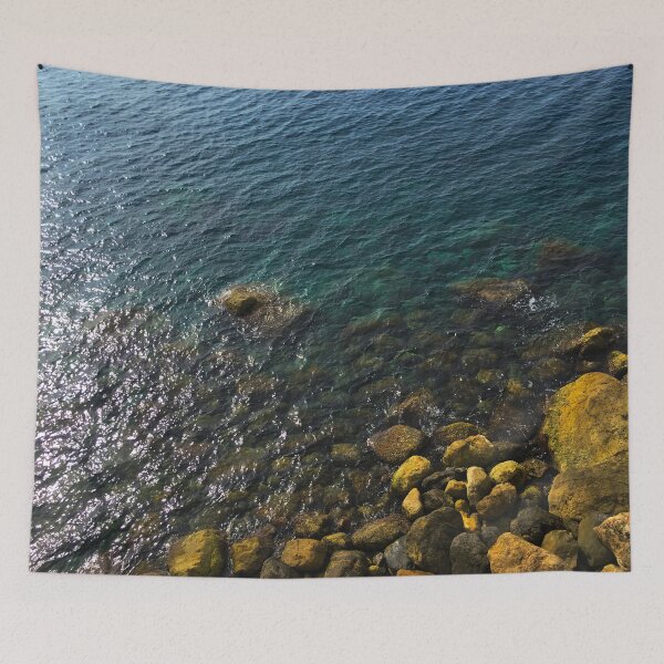 Item preview, Cote d'Azur Beach Blue Green Sea Reef designed and sold by impetum.