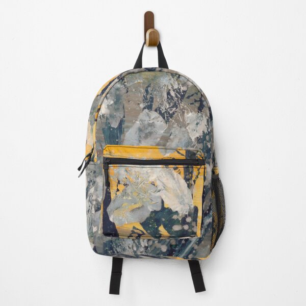 Item preview, Abstract camouflage dry brush painting designed and sold by MindMirror.