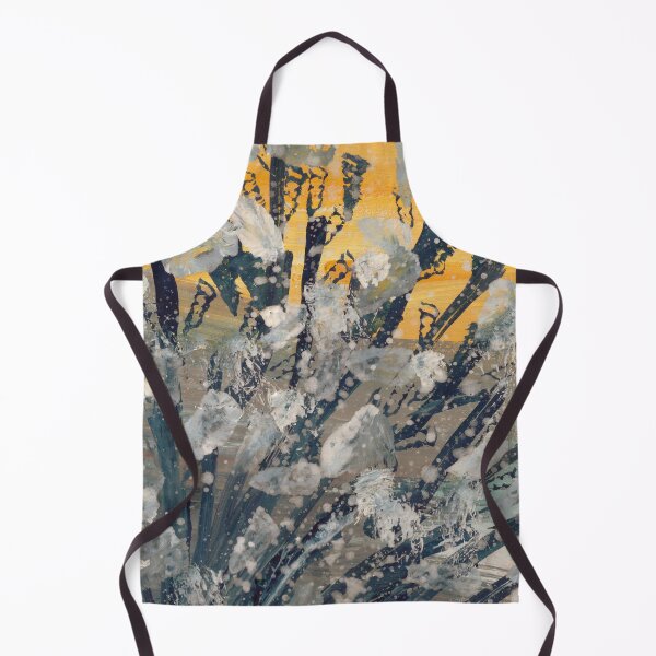 Item preview, Abstract camouflage dry brush painting designed and sold by MindMirror.