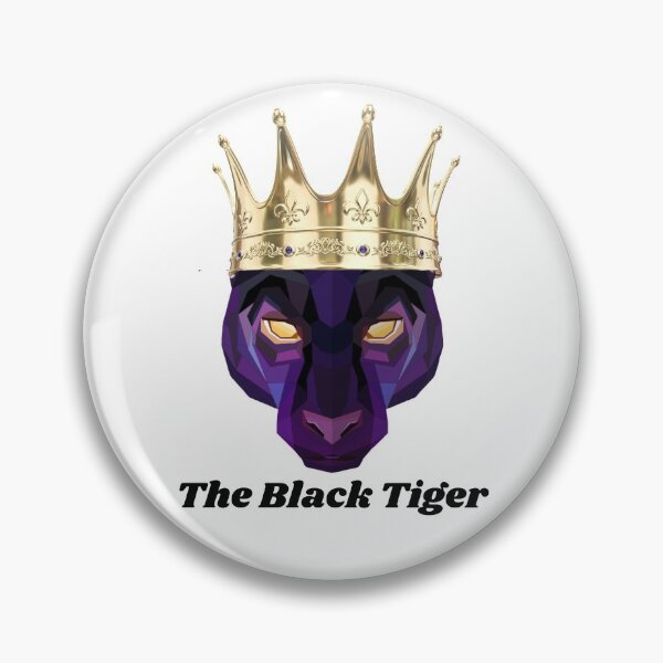 Item preview, The Black Tiger T-Shirt designed and sold by ibrahim27.