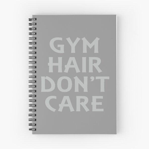 Item preview, Gym Hair Don't Care Funny Fitness Workout Novelty design designed and sold by nikkidawn74.