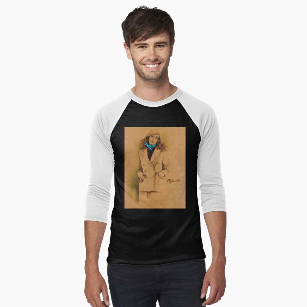 Item preview, Baseball ¾ Sleeve T-Shirt designed and sold by sara-moon.