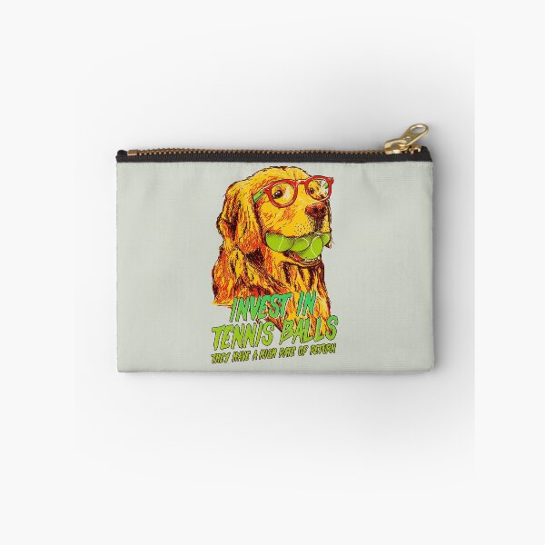 Item preview, Good Boi Analytics - Funny Golden Retriever with Tennis Balls, Business Plan for World Crisis 2020 | Snoot | Fabric Mask | Washable Face Cover | Reusable Facemask | Original Art Pillowcase | designed and sold by Any Color Designs.