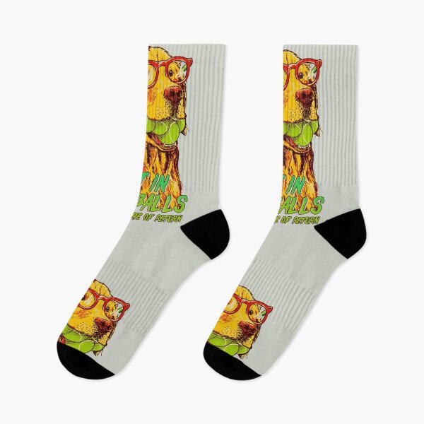 Item preview, Good Boi Analytics - Funny Golden Retriever with Tennis Balls, Business Plan for World Crisis 2020 | Snoot | Fabric Mask | Washable Face Cover | Reusable Facemask | Original Art Pillowcase | designed and sold by Any Color Designs.