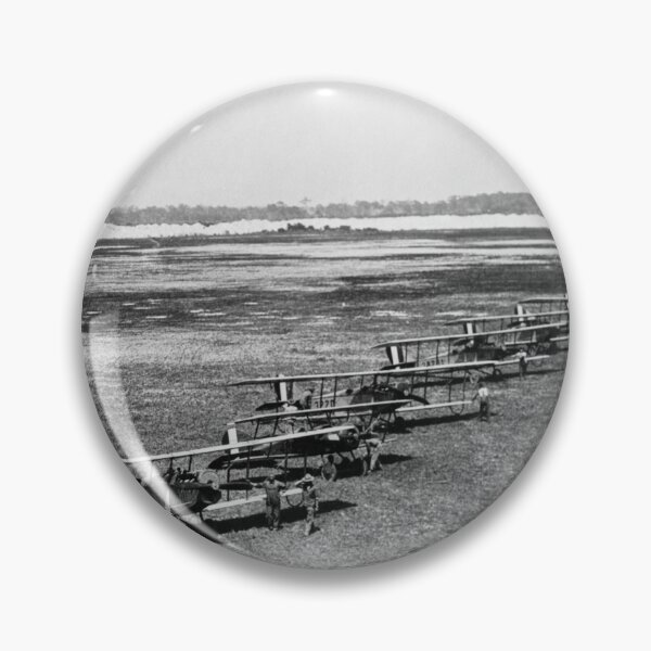 Item preview, Military Biplanes - Marine Flying Field - 1918 designed and sold by warishellstore.