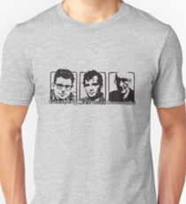 Beat Trinity: Kerouac, Burroughs and Ginsberg Unisex T-Shirt