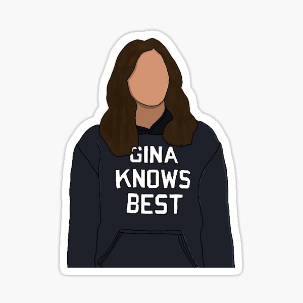Item preview, Gina Linetti Sticker designed and sold by Sam Hamilton.