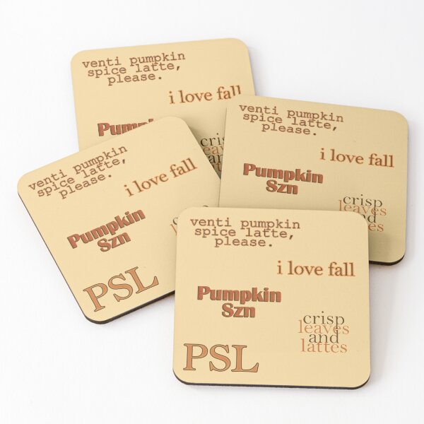 Item preview, Pumpkin Spice Latte Fan designed and sold by MaryaMeerkat.