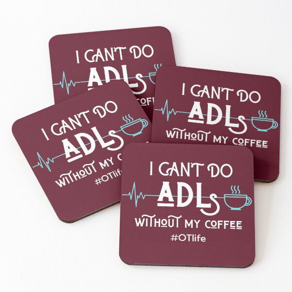 Item preview, Funny ADL Occupational Therapy Design for OTs and OT Students designed and sold by Hopscotch Shop Designs.