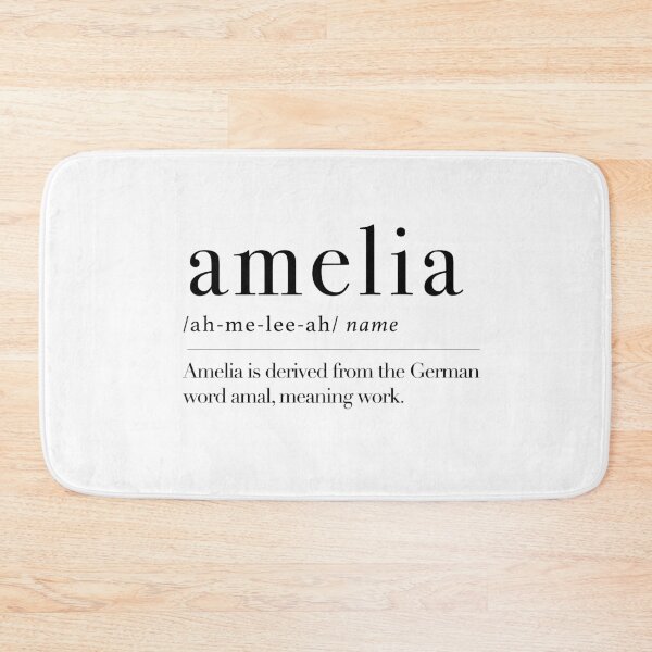 Item preview, Amelia - name meaning designed and sold by maxchmz.