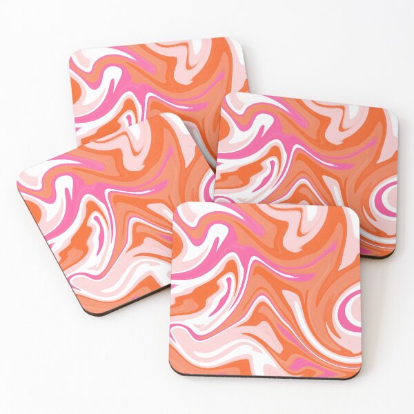 Item preview, Pink and Orange Marble designed and sold by emilees.