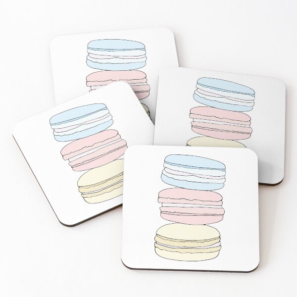 Item preview, Macaron Dessert Stack Pastel Colors designed and sold by murialbezanson.