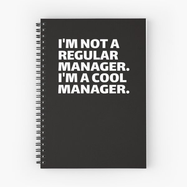 Item preview, I'm Not A Regular Manager I'm a Cool Manager Retail designed and sold by dbreeze10.