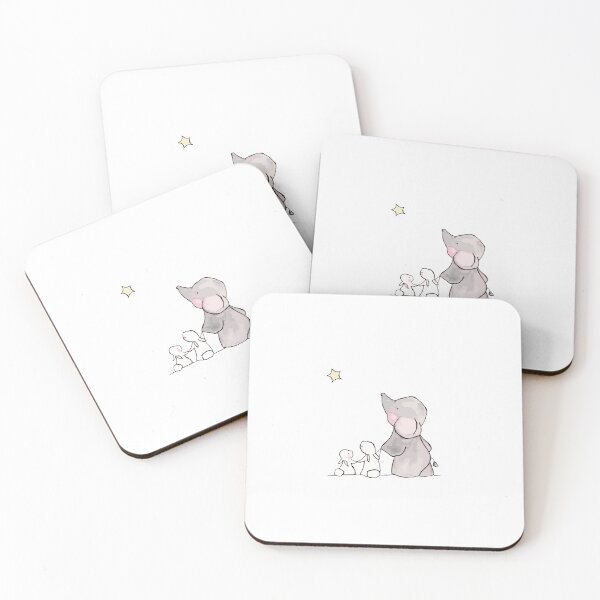 Item preview, Elephant Rabbit Drawing Child, cute elephant and rabbit, elephant and rabbits designed and sold by Bashar-Design.