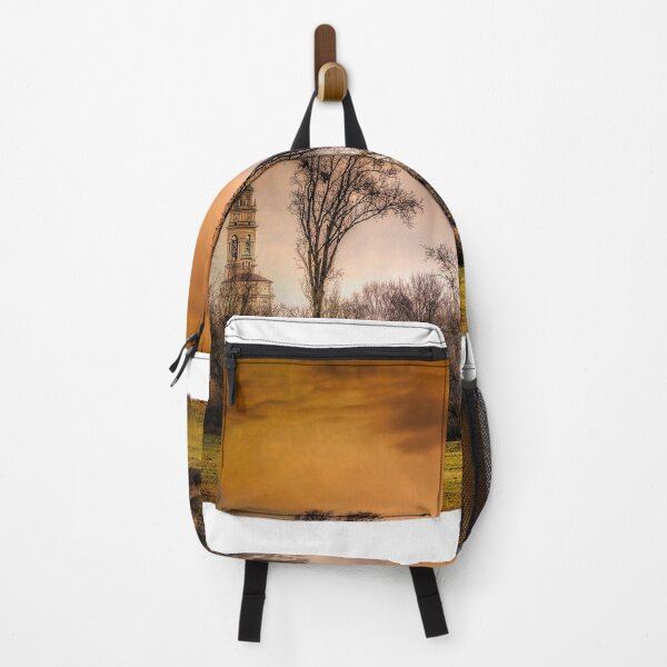 Item preview, Countryscape with bell tower designed and sold by Roberto Pagani.