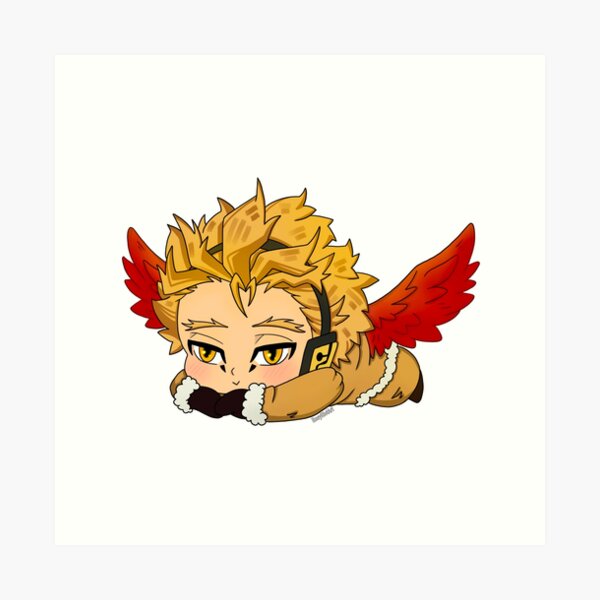 Made a chibi Hawks for a friend's bday gift : r/BokuNoHeroAcademia