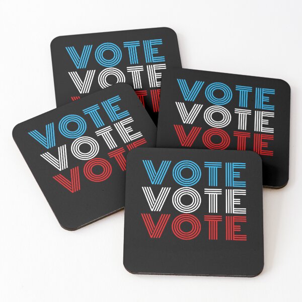Aperçu de l'œuvre Vote Vote Vote créée et vendue par House Sparrow.