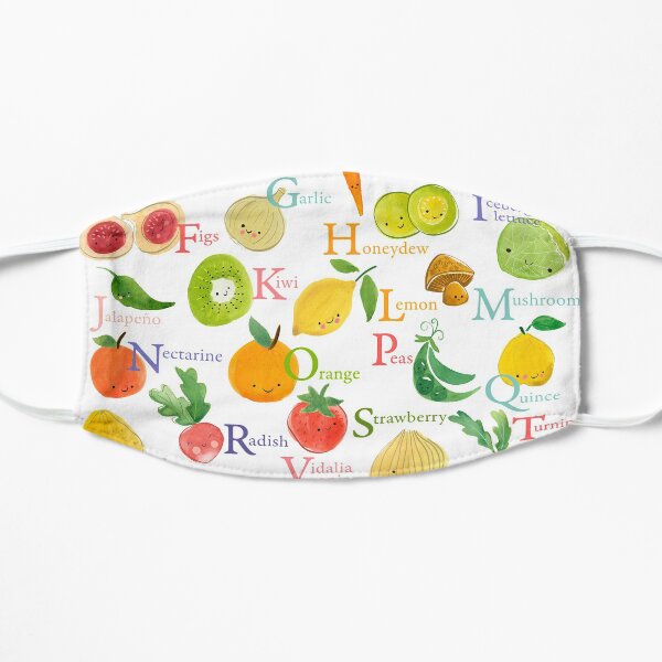 Fruit and Veggie Alphabet Mask