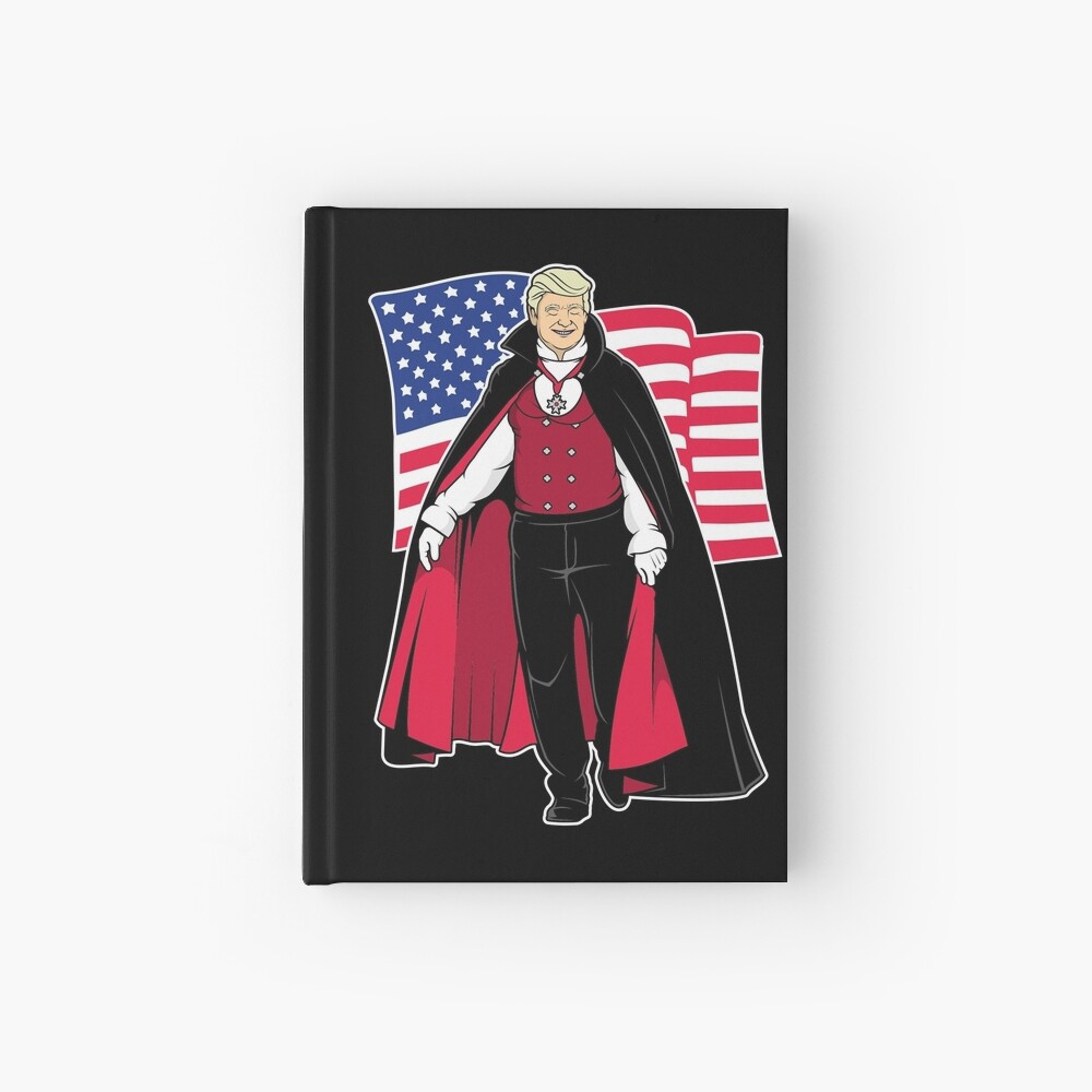 Horror Mashups: Trump Vampire Hardcover Journal