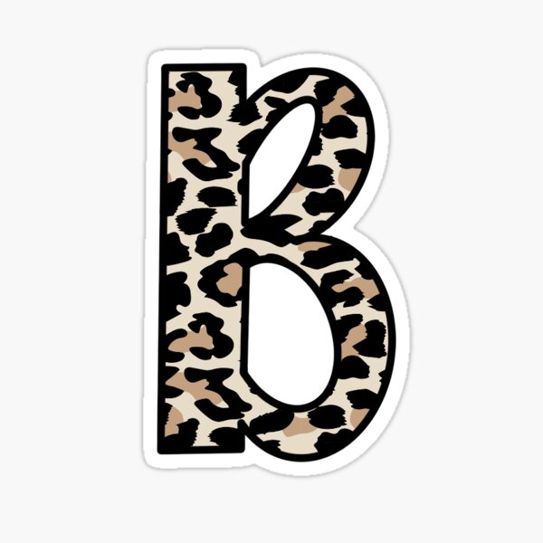 Cheetah Alphabet Stickers | Happy Planner