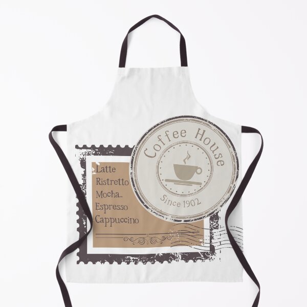 Item preview, Vintage Coffee house stamp design designed and sold by coffeeapparel.