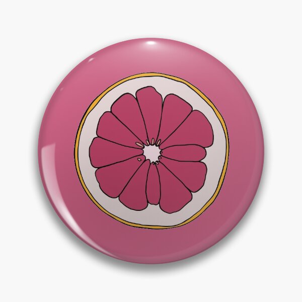 Item preview, Grapefruit Slice Illustration designed and sold by murialbezanson.