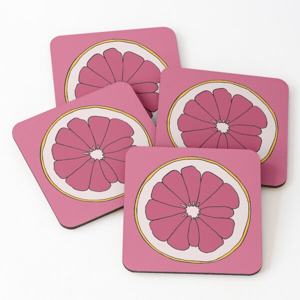 Item preview, Grapefruit Slice Illustration designed and sold by murialbezanson.