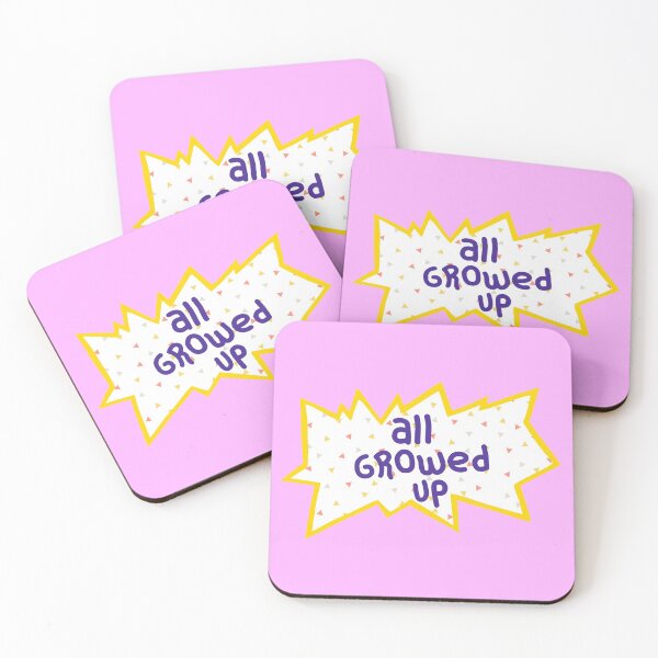 Item preview, Pink All Growed Up Logo Quote 90s Retro Design Cartoon designed and sold by Sunny Collections.