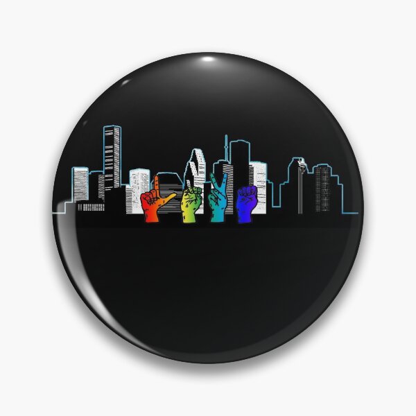 Item preview, Love Houston rainbow Sign designed and sold by kenyoudigit.