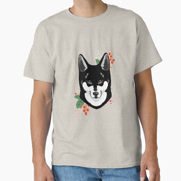 Black Shiba Inu Classic T-Shirt