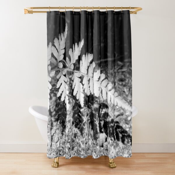 Shadow Fern Shower Curtain
