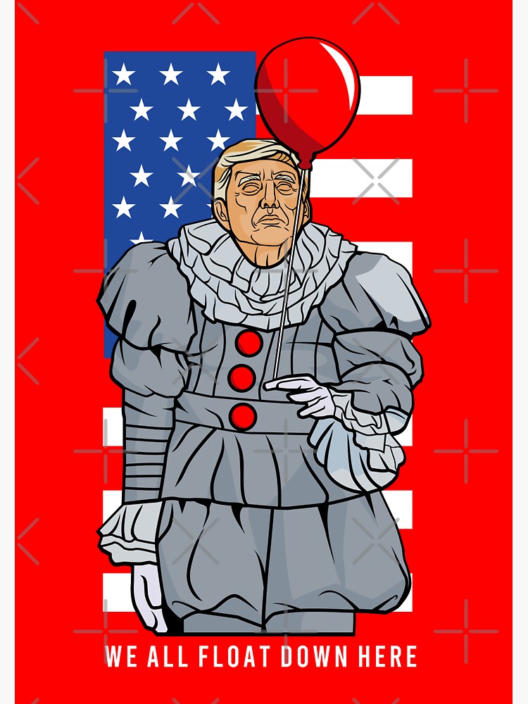 Scary Trump Clown by EnforcerDesigns