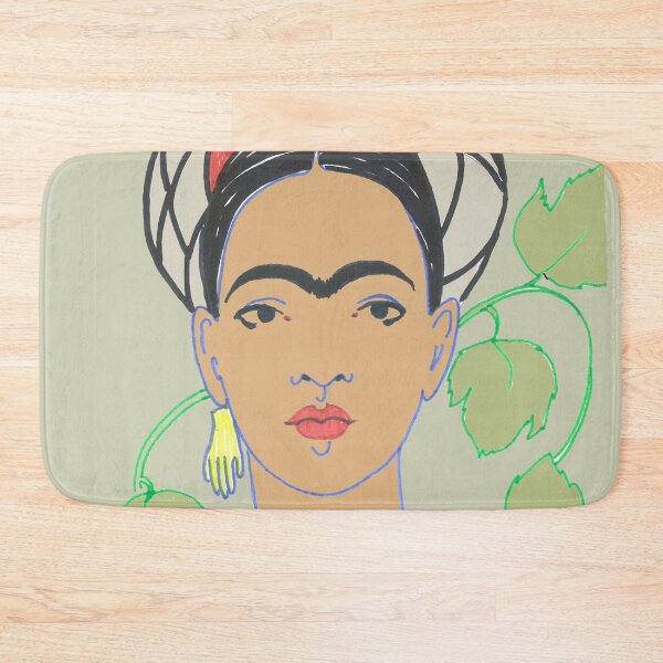 Item preview, FRIDA KAHLO Mexican Feminist portrait painting designed and sold by GalleryArtField.