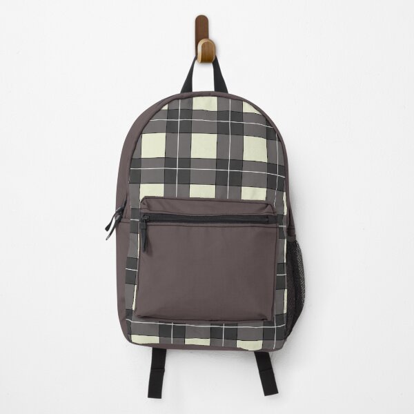 Item preview, black white plaid designed and sold by ZiphGames.