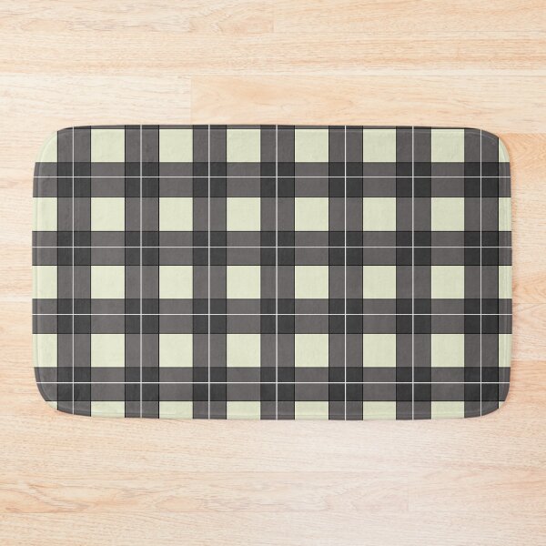 Item preview, black white plaid designed and sold by ZiphGames.
