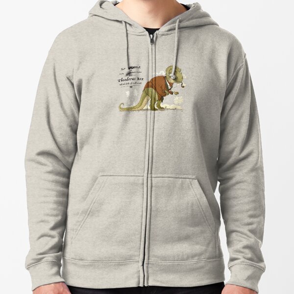 Gentleman Rex Zipped Hoodie