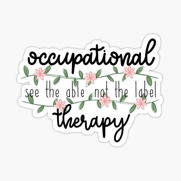 occupational therapy Sticker