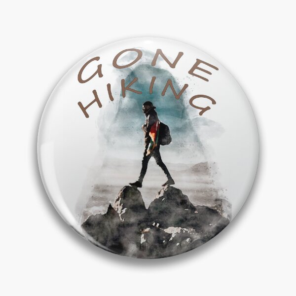 Item preview, gone hiking art designed and sold by axelpua.